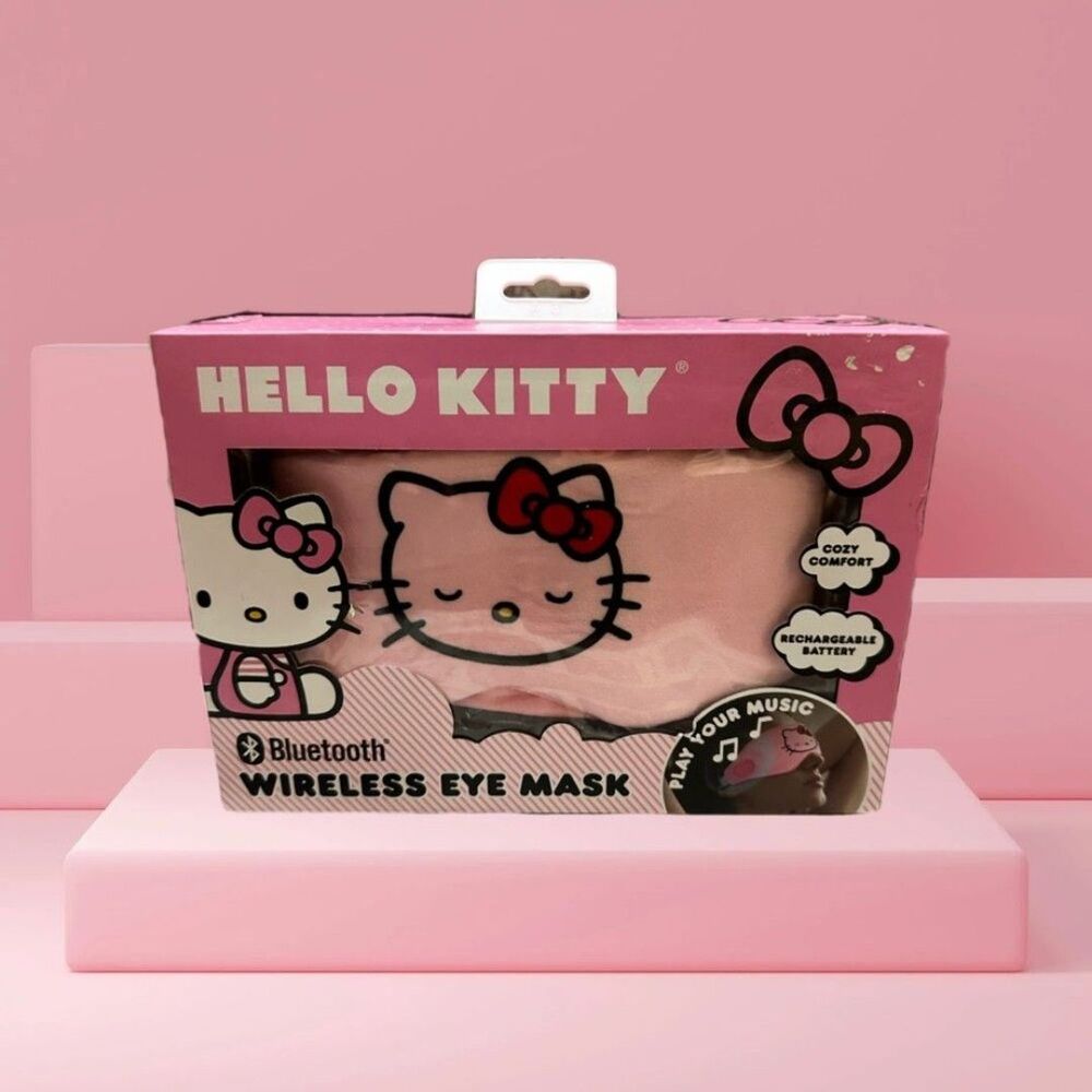 Hello Kitty Pink Bluetooth Sleep Mask